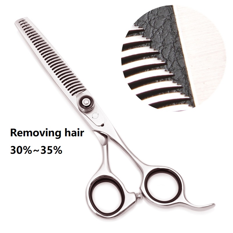 Hairdressing Scissors  Removing hair 30% - 35% / 6 inch