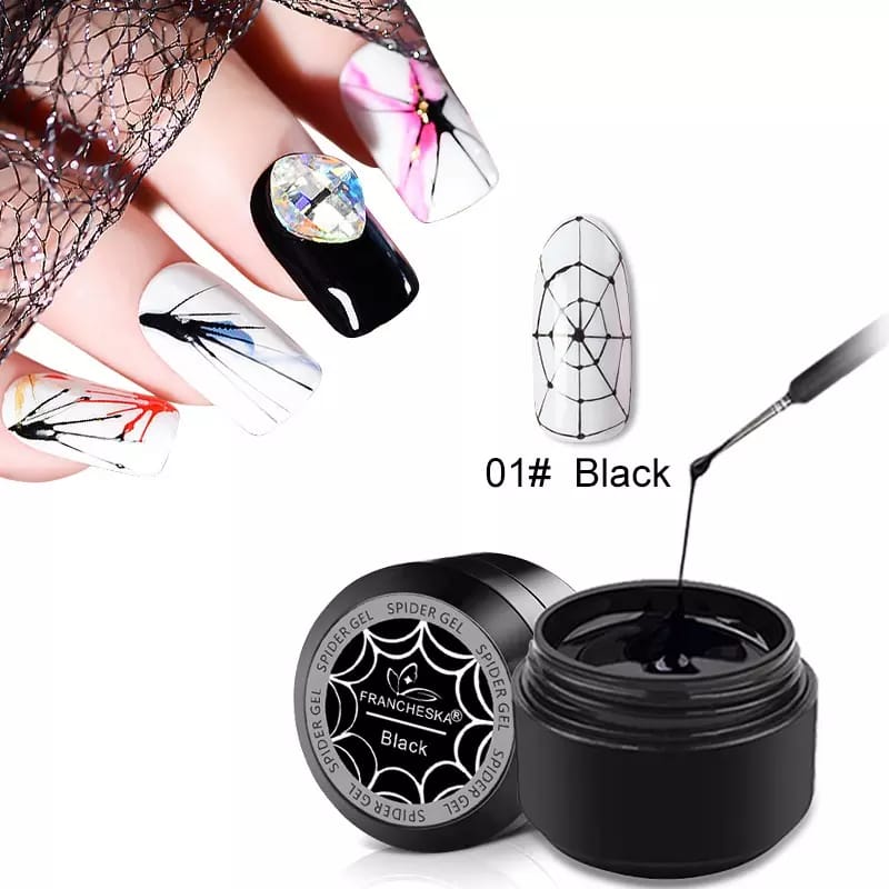 Spider Nail Gel /Black Color