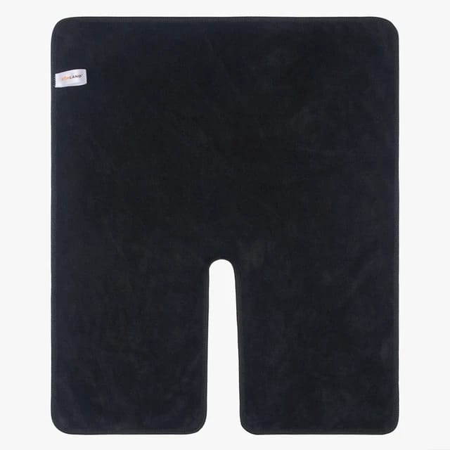 Spa Facial Towel Black color