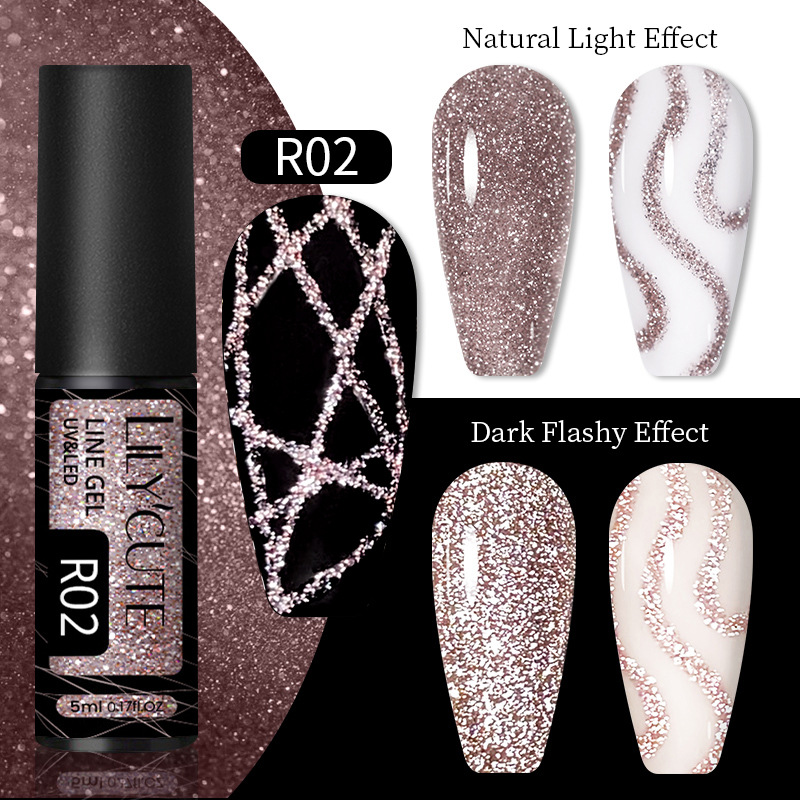 Reflective Glitter Line GEL 5ML/ NO2