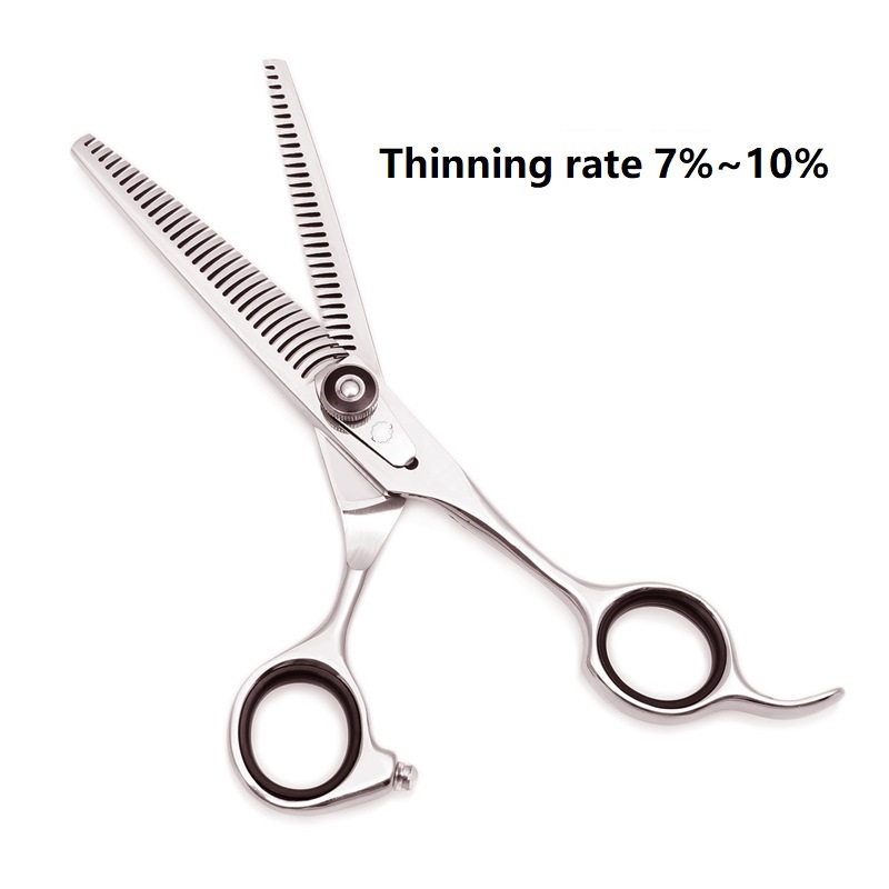 Hairdressing Scissors  Removing hair 7% - 10% / 6 icn