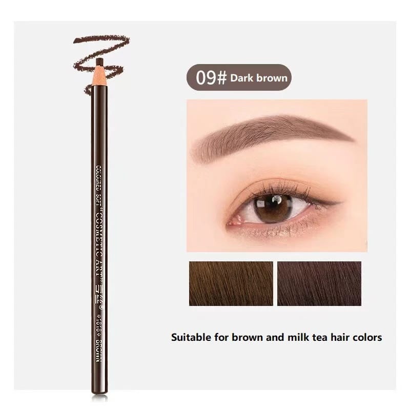 EYEBROW PENCIL WATERPROOF #DARK BROWN NO 9