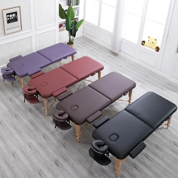 PORTABLE MASSAGE BED WOOD