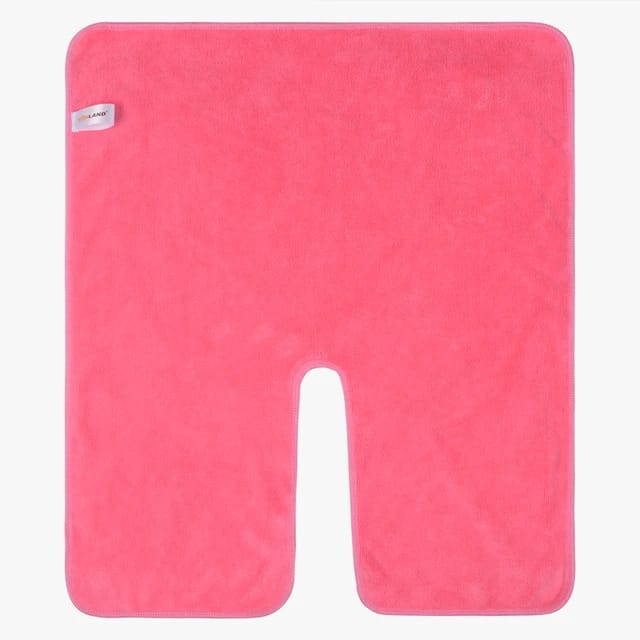 Spa Facial Towel Pink color