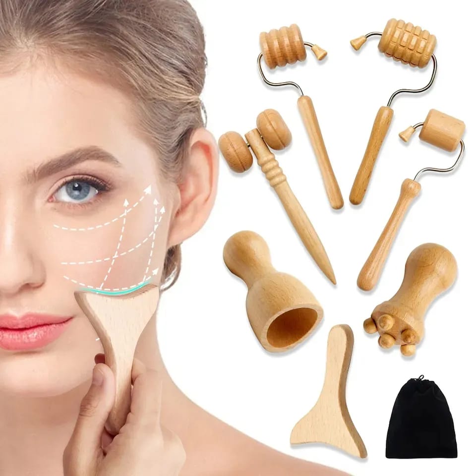 Maderotherapy face  kit 7 pcs