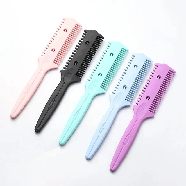 Double Sided Hair Thinning Razor Comb