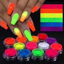 NEON ACRYLIC  NAIL POWDER KIT 13 COLOR