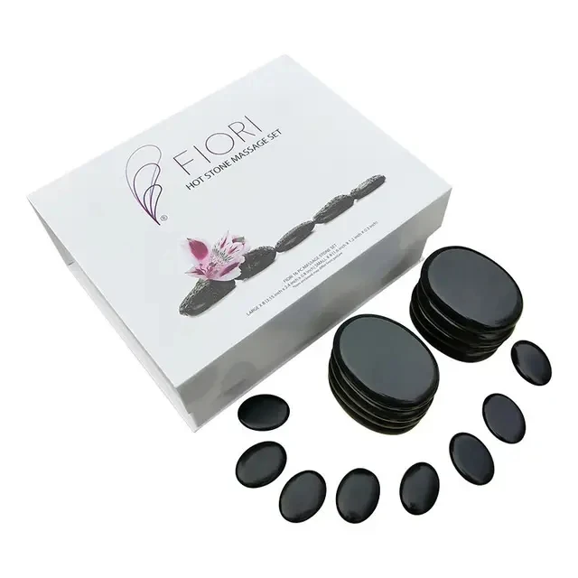 HOT STONE MASSAGER KIT 16 PIECES