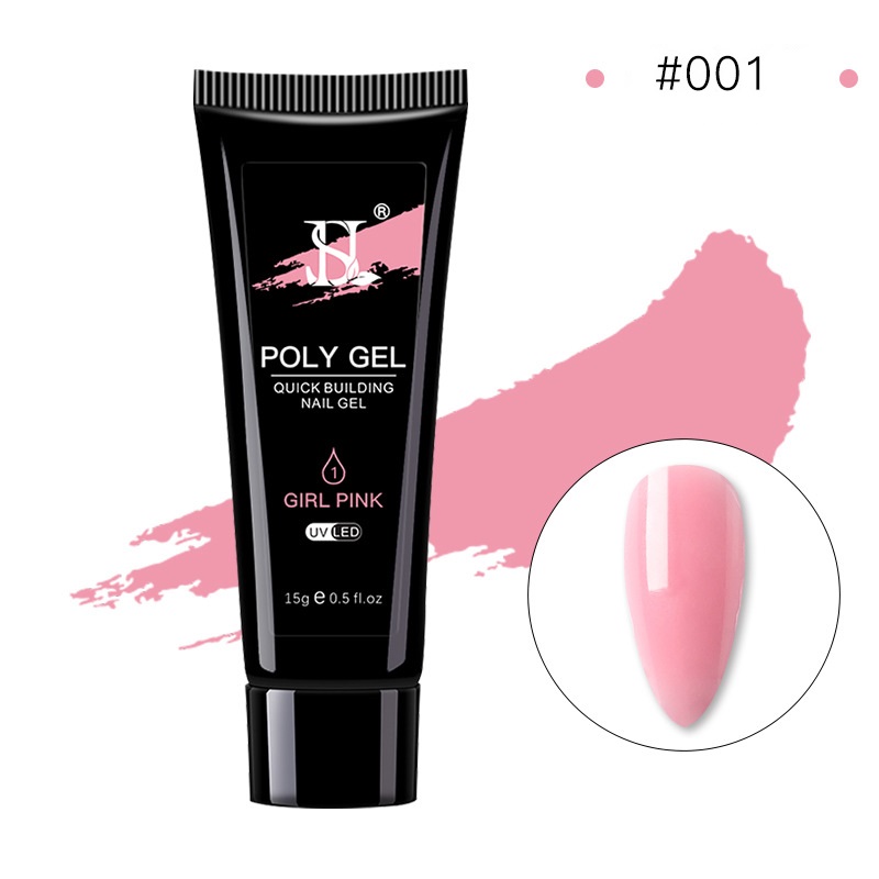 POLY GEL 15G/GRIL PINK