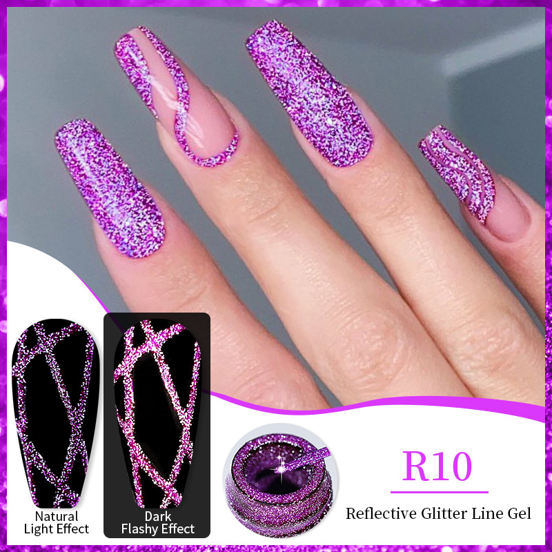 Reflective Glitter Line GEL 5ML/ NO10