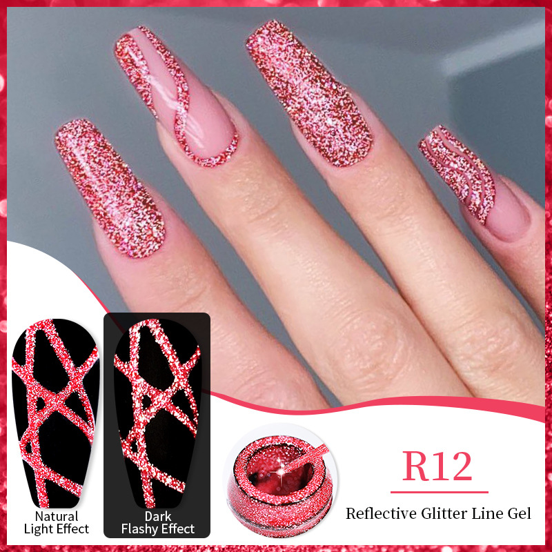 Reflective Glitter Line GEL 5ML/ NO12