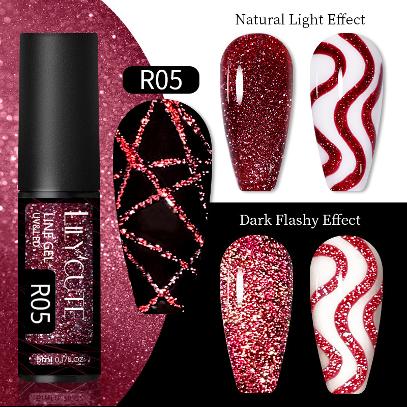 Reflective Glitter Line GEL 5ML/ NO5