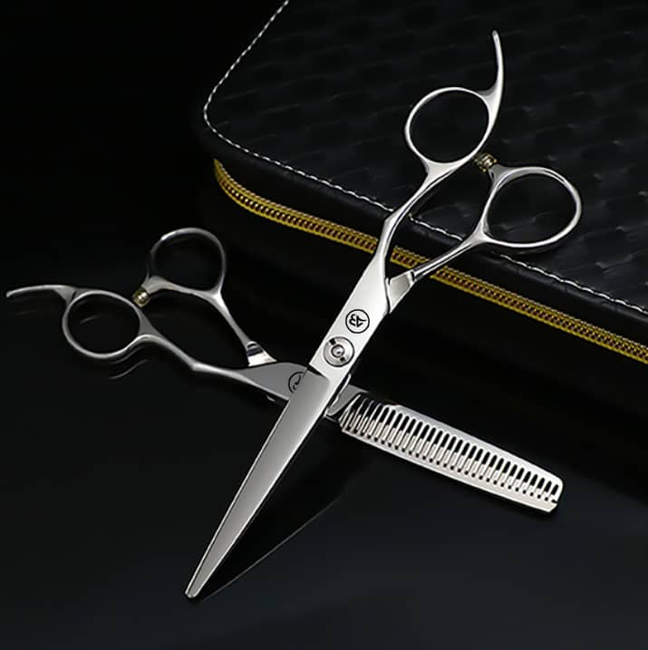 AB  Hair Scissors PRO SLIVER 2PC