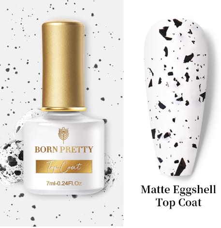 Matte Eggshell  Top Coat 7 ml