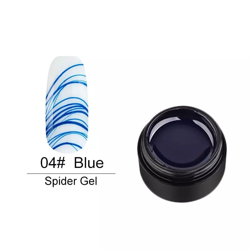 Spider Nail Gel /Blue Color