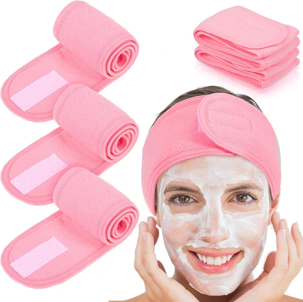 Headband TOWEL PINK COLOR 1 PC