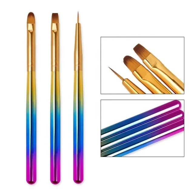 Nail Art Drawing Pen Gradient Gel Painting